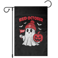 Red October Halloween Ghost Garden Flag Philadelphia Spooky Pumpkin TS10