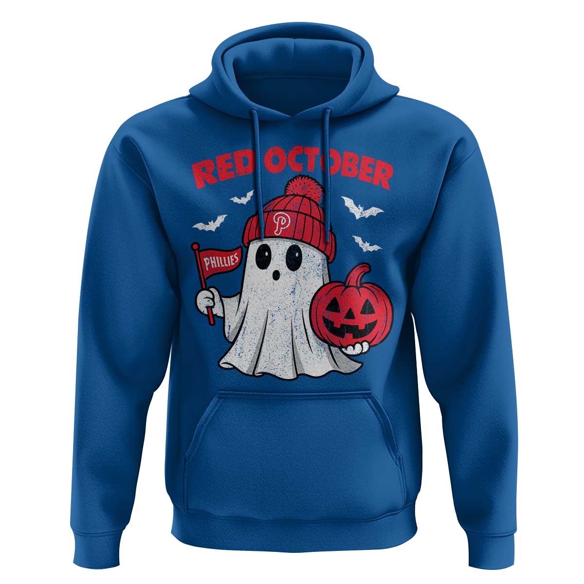 Red October Halloween Ghost Hoodie Philadelphia Spooky Pumpkin TS10