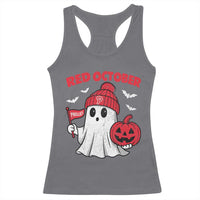 Red October Halloween Ghost Racerback Tank Top Philadelphia Spooky Pumpkin TS10