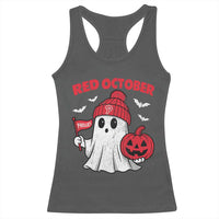 Red October Halloween Ghost Racerback Tank Top Philadelphia Spooky Pumpkin TS10