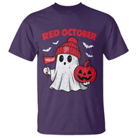Red October Halloween Ghost T Shirt Philadelphia Spooky Pumpkin TS10