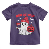 Red October Halloween Ghost Toddler T Shirt Philadelphia Spooky Pumpkin TS10