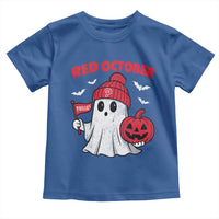 Red October Halloween Ghost Toddler T Shirt Philadelphia Spooky Pumpkin TS10