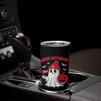 Red October Halloween Ghost Tumbler Cup Philadelphia Spooky Pumpkin TS10
