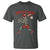 Red October Skeleton Baseball T Shirt Philadelphia Halloween Costume Funny - Wonder Print Shop
