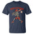 Red October Skeleton Baseball T Shirt Philadelphia Halloween Costume Funny - Wonder Print Shop