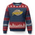 Pittsburgh Leopard Lips Ugly Christmas Sweater Steel City Pride Woman Girl - Wonder Print Shop