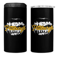 Pittsburgh 4 in 1 Can Cooler Tumbler Streetwear Steel City Pride - Wonder Print Shop