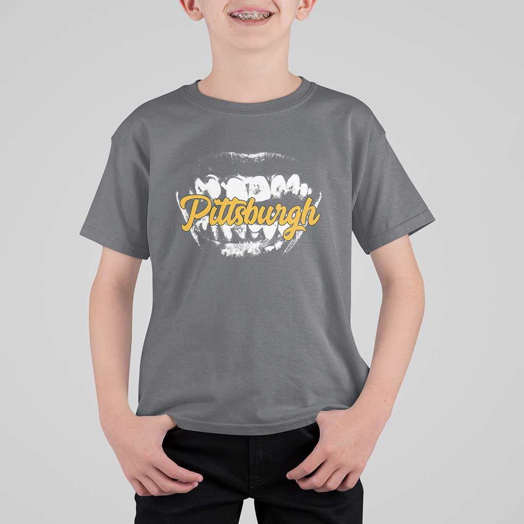 Pittsburgh T Shirt For Kid Streetwear Steel City Pride - Wonder Print Shop
