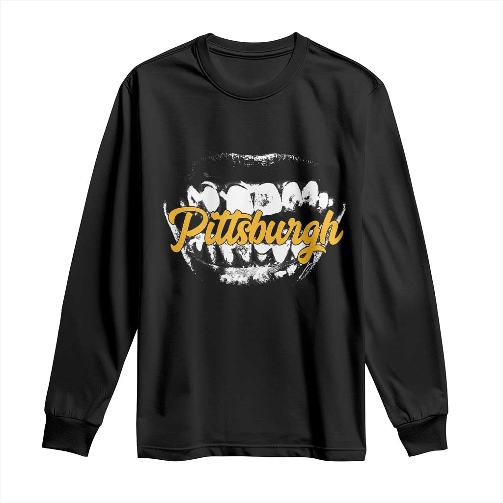 Pittsburgh Long Sleeve Shirt Streetwear Steel City Pride - Wonder Print Shop
