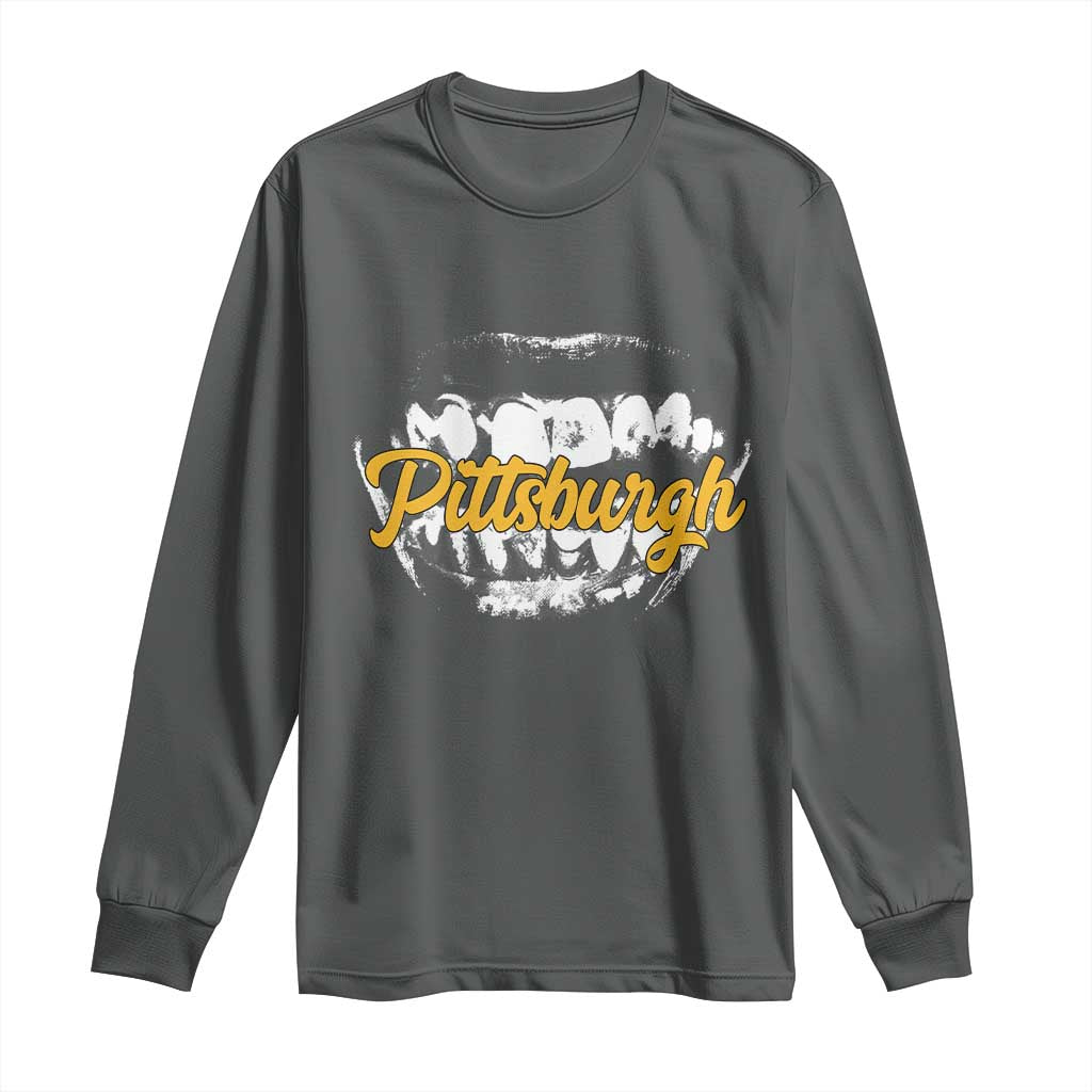 Pittsburgh Long Sleeve Shirt Streetwear Steel City Pride - Wonder Print Shop