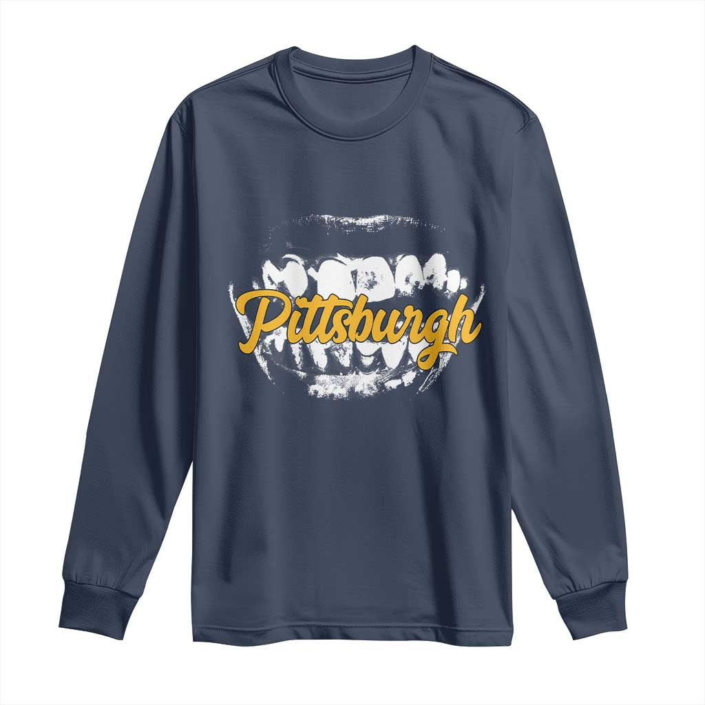 Pittsburgh Long Sleeve Shirt Streetwear Steel City Pride - Wonder Print Shop