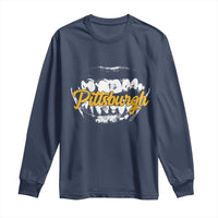 Pittsburgh Long Sleeve Shirt Streetwear Steel City Pride - Wonder Print Shop