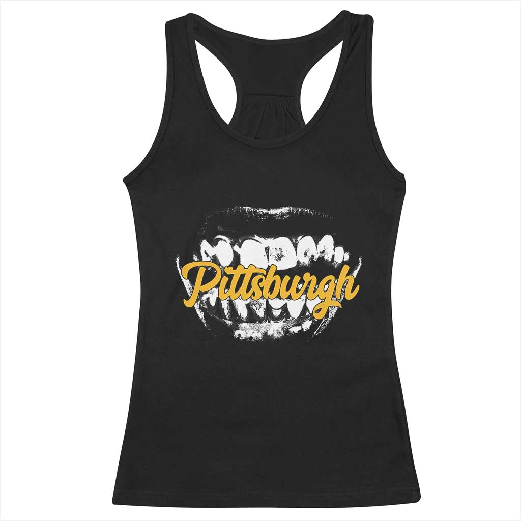 Pittsburgh Racerback Tank Top Streetwear Steel City Pride - Wonder Print Shop