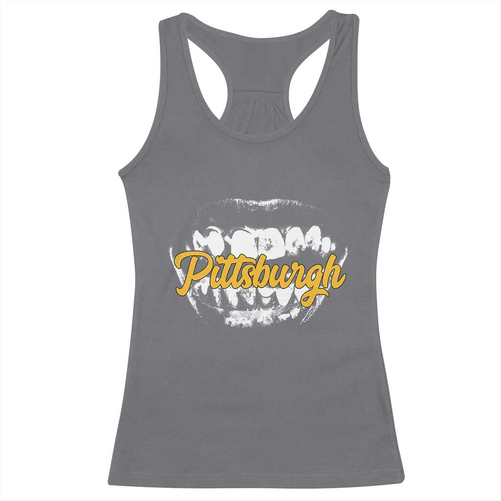 Pittsburgh Racerback Tank Top Streetwear Steel City Pride - Wonder Print Shop
