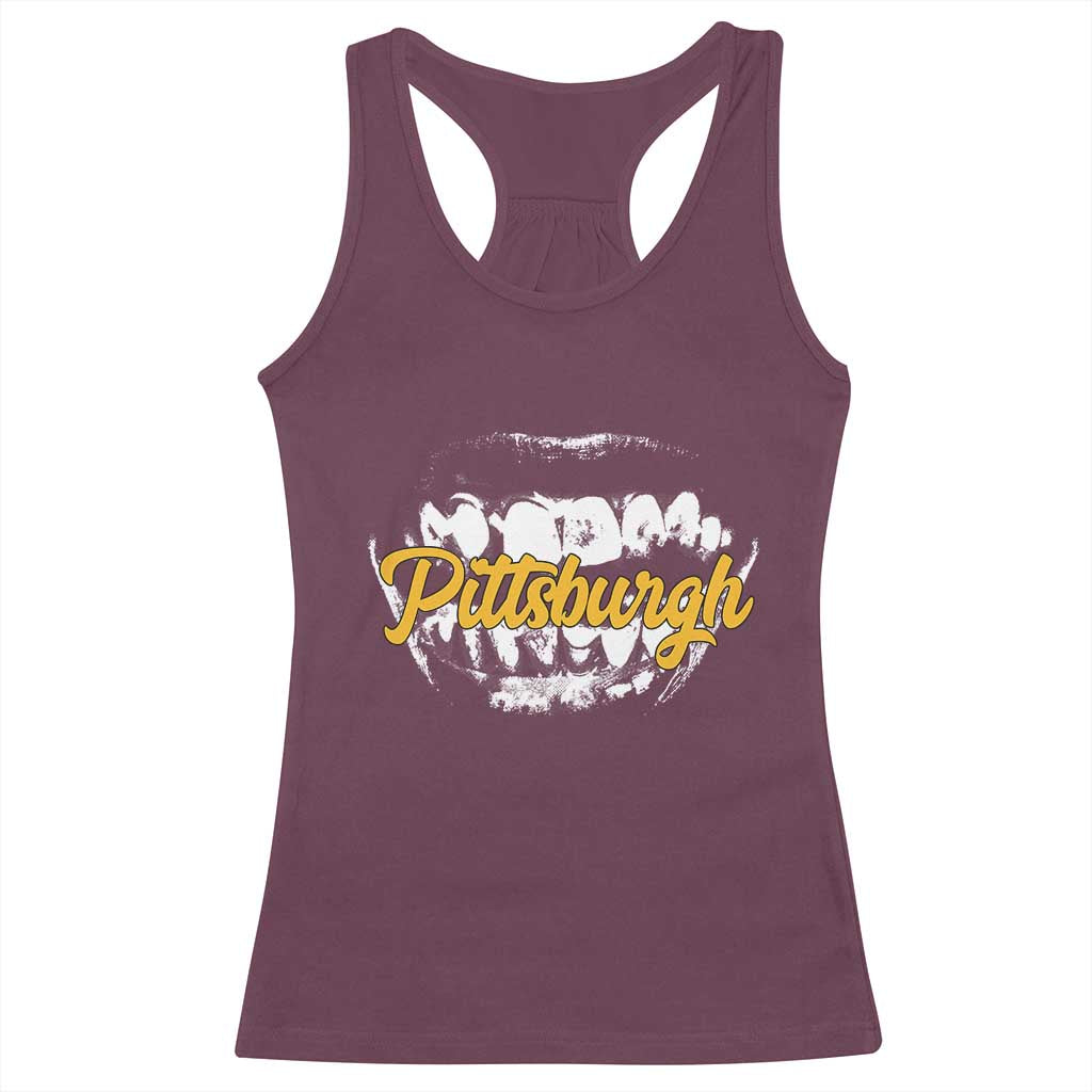 Pittsburgh Racerback Tank Top Streetwear Steel City Pride - Wonder Print Shop