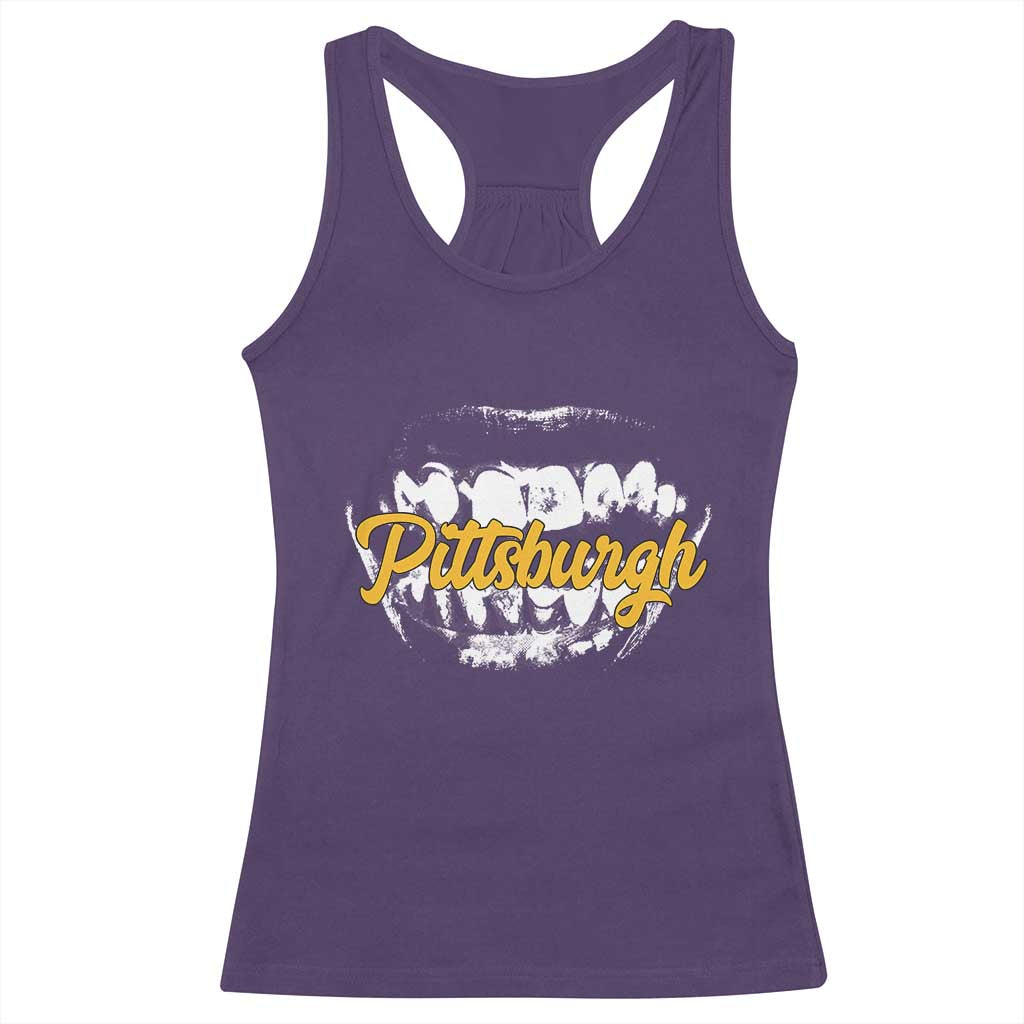 Pittsburgh Racerback Tank Top Streetwear Steel City Pride - Wonder Print Shop