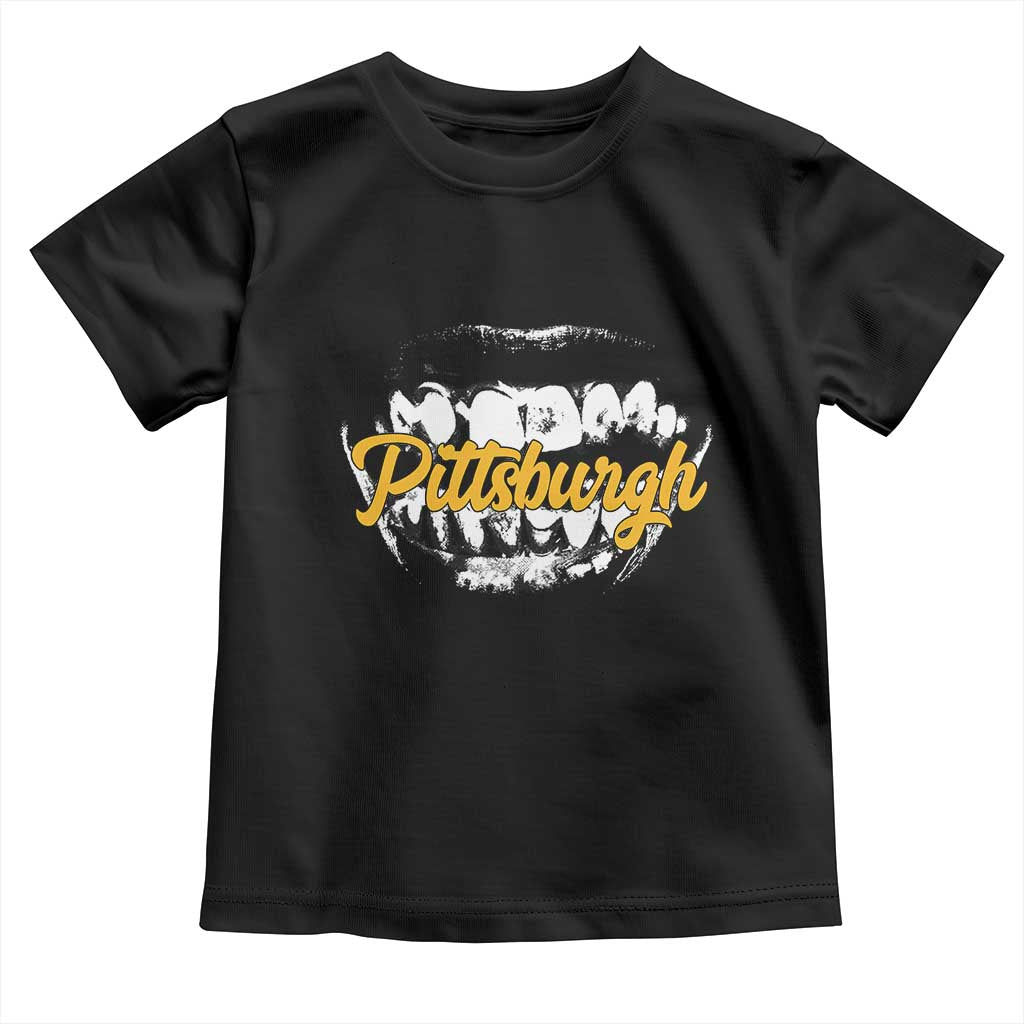 Pittsburgh Toddler T Shirt Streetwear Steel City Pride - Wonder Print Shop