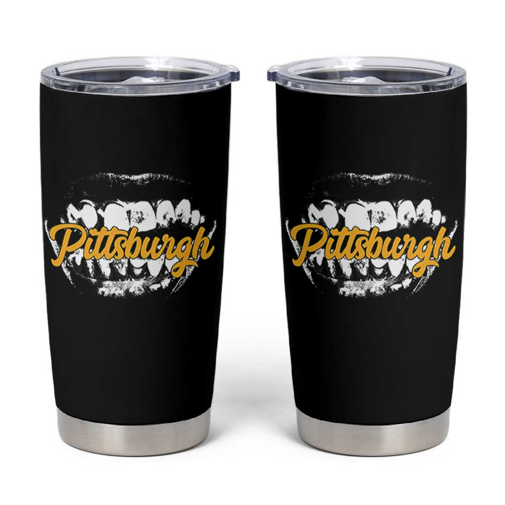 Pittsburgh Tumbler Cup Streetwear Steel City Pride - Wonder Print Shop