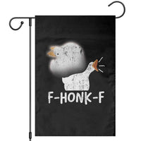 Silly Goose Meme Garden Flag Retro F-Honk-F Funny Farm Animal - Wonder Print Shop
