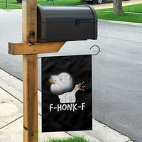 Silly Goose Meme Garden Flag Retro F-Honk-F Funny Farm Animal - Wonder Print Shop