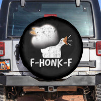 Silly Goose Meme Spare Tire Cover Retro F-Honk-F Funny Farm Animal - Wonder Print Shop