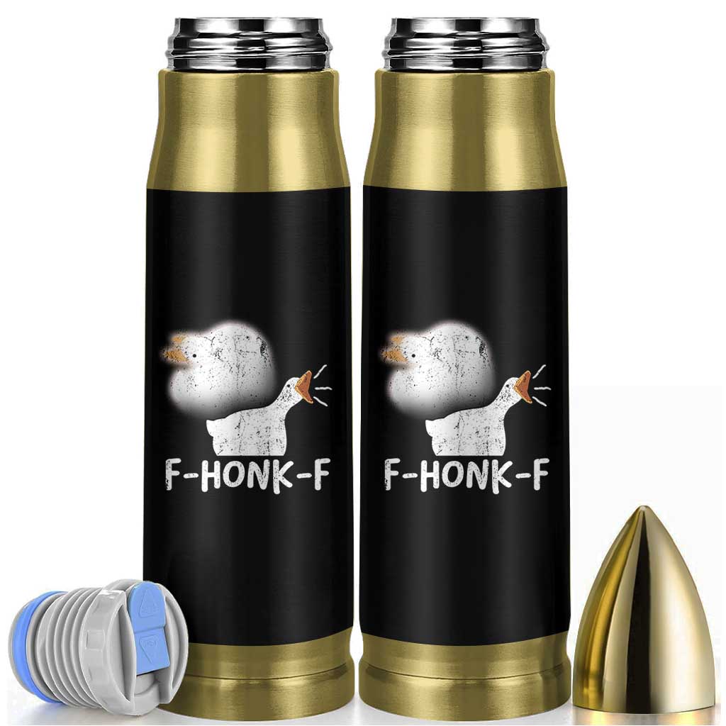 Silly Goose Meme Bullet Tumbler Retro F-Honk-F Funny Farm Animal - Wonder Print Shop
