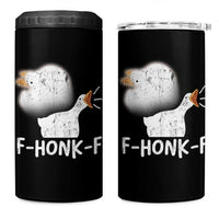 Silly Goose Meme 4 in 1 Can Cooler Tumbler Retro F-Honk-F Funny Farm Animal - Wonder Print Shop