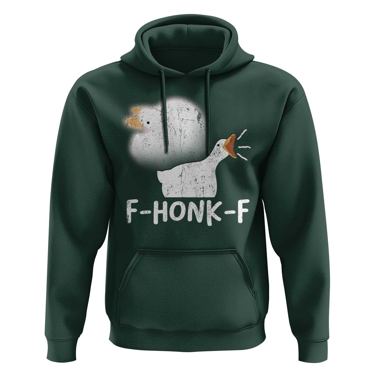 Silly Goose Meme Hoodie Retro F-Honk-F Funny Farm Animal - Wonder Print Shop