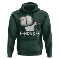Silly Goose Meme Hoodie Retro F-Honk-F Funny Farm Animal - Wonder Print Shop