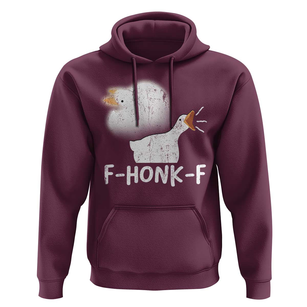 Silly Goose Meme Hoodie Retro F-Honk-F Funny Farm Animal - Wonder Print Shop
