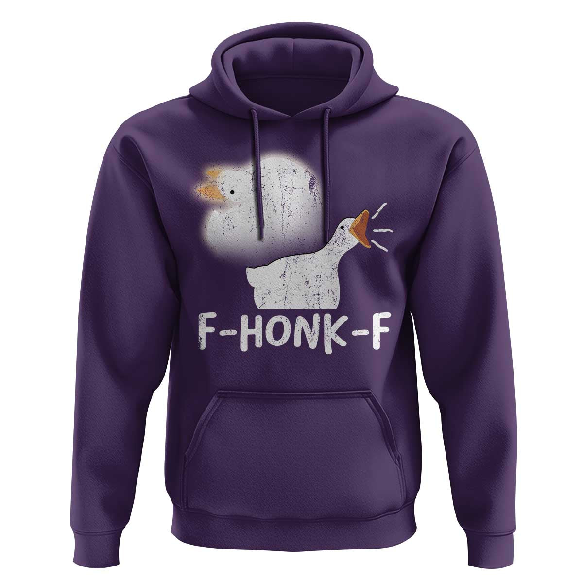 Silly Goose Meme Hoodie Retro F-Honk-F Funny Farm Animal - Wonder Print Shop