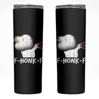 Silly Goose Meme Skinny Tumbler Retro F-Honk-F Funny Farm Animal - Wonder Print Shop