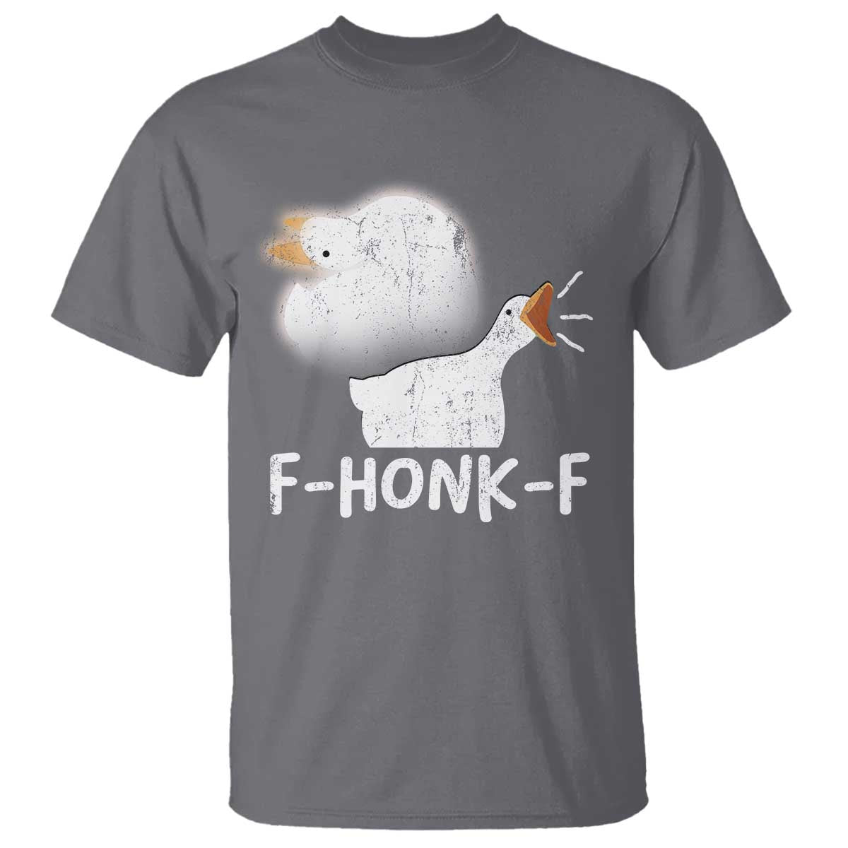 Silly Goose Meme T Shirt Retro F-Honk-F Funny Farm Animal - Wonder Print Shop