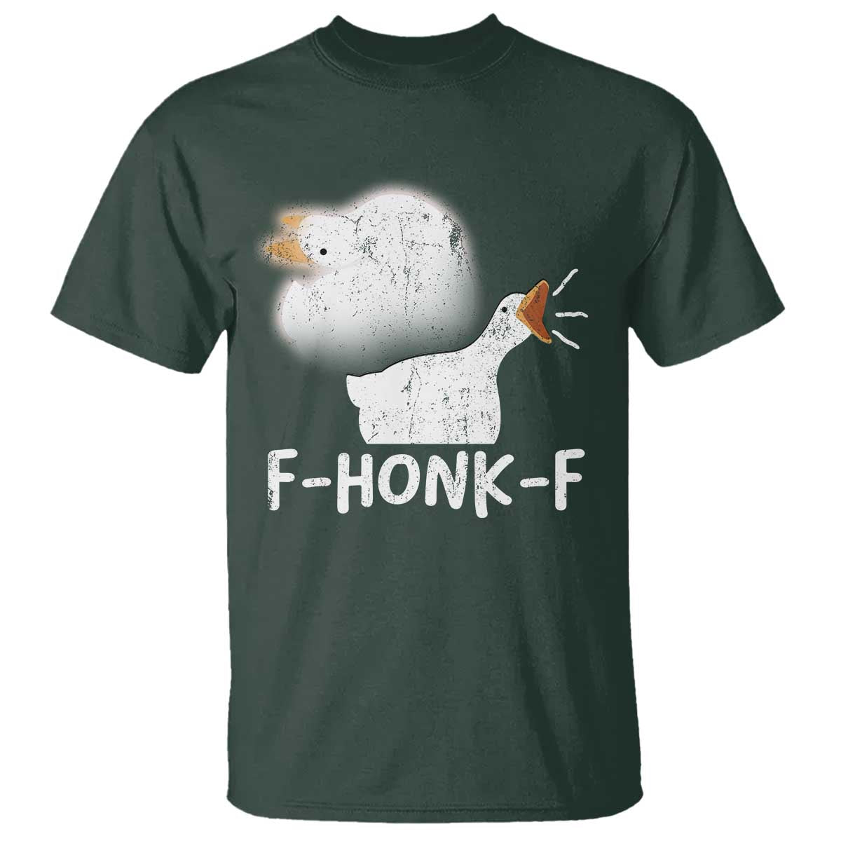 Silly Goose Meme T Shirt Retro F-Honk-F Funny Farm Animal - Wonder Print Shop