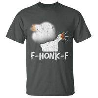 Silly Goose Meme T Shirt Retro F-Honk-F Funny Farm Animal - Wonder Print Shop