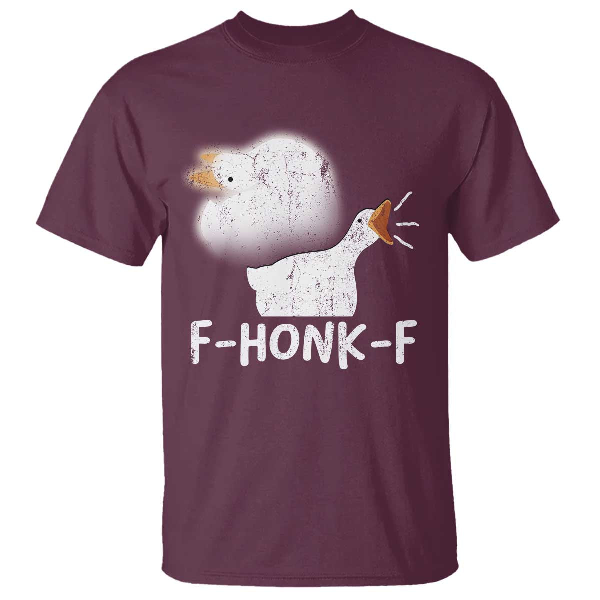 Silly Goose Meme T Shirt Retro F-Honk-F Funny Farm Animal - Wonder Print Shop