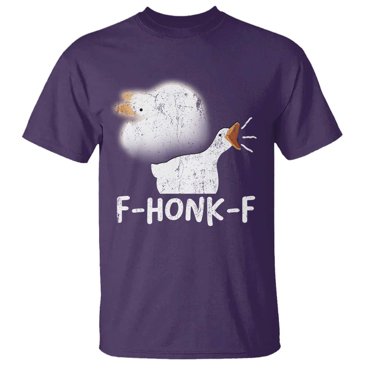 Silly Goose Meme T Shirt Retro F-Honk-F Funny Farm Animal - Wonder Print Shop