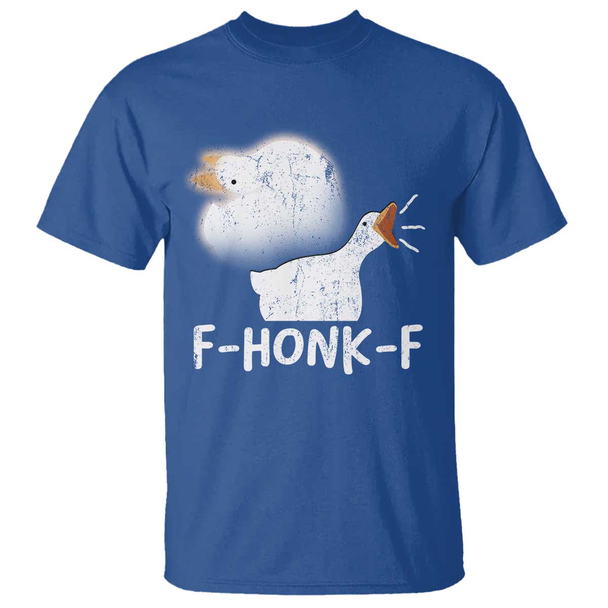 Silly Goose Meme T Shirt Retro F-Honk-F Funny Farm Animal - Wonder Print Shop