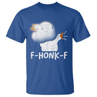 Silly Goose Meme T Shirt Retro F-Honk-F Funny Farm Animal - Wonder Print Shop