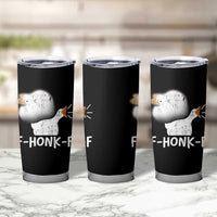 Silly Goose Meme Tumbler Cup Retro F-Honk-F Funny Farm Animal - Wonder Print Shop
