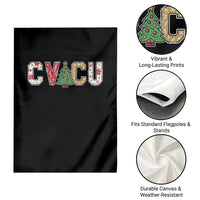 Christmas CVICU Nurse Garden Flag Cardiovascular Intensive Care Unit Cardiac Nurse - Wonder Print Shop