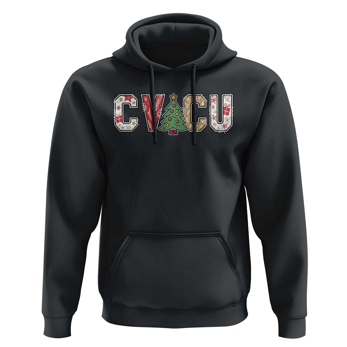 Christmas CVICU Nurse Hoodie Cardiovascular Intensive Care Unit Cardiac Nurse - Wonder Print Shop