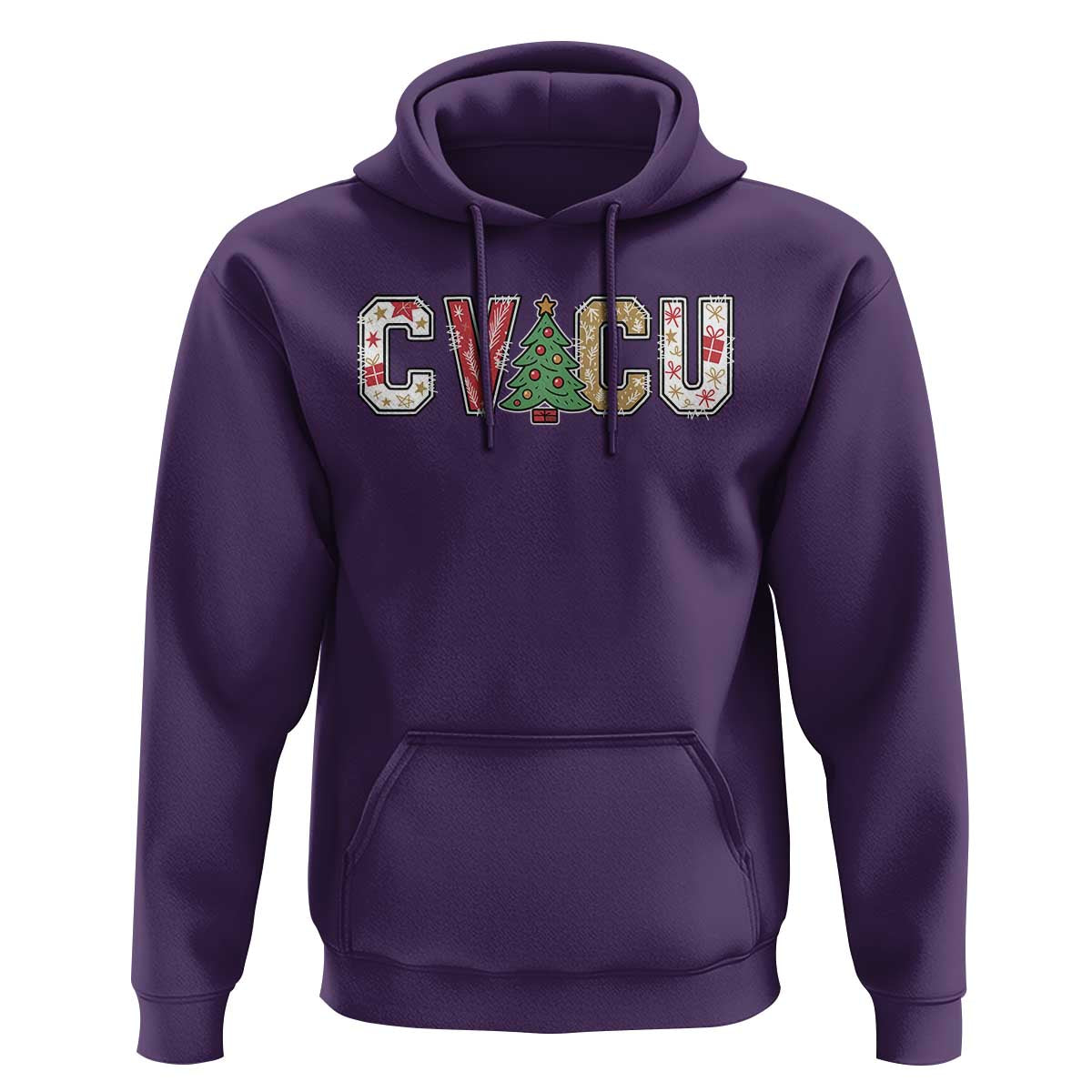 Christmas CVICU Nurse Hoodie Cardiovascular Intensive Care Unit Cardiac Nurse - Wonder Print Shop