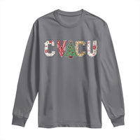 Christmas CVICU Nurse Long Sleeve Shirt Cardiovascular Intensive Care Unit Cardiac Nurse - Wonder Print Shop