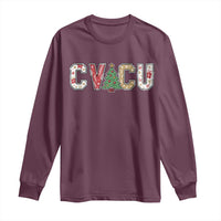 Christmas CVICU Nurse Long Sleeve Shirt Cardiovascular Intensive Care Unit Cardiac Nurse - Wonder Print Shop