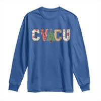 Christmas CVICU Nurse Long Sleeve Shirt Cardiovascular Intensive Care Unit Cardiac Nurse - Wonder Print Shop
