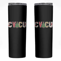 Christmas CVICU Nurse Skinny Tumbler Cardiovascular Intensive Care Unit Cardiac Nurse - Wonder Print Shop