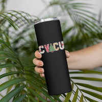 Christmas CVICU Nurse Skinny Tumbler Cardiovascular Intensive Care Unit Cardiac Nurse - Wonder Print Shop