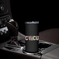 Christmas CVICU Nurse Skinny Tumbler Cardiovascular Intensive Care Unit Cardiac Nurse - Wonder Print Shop
